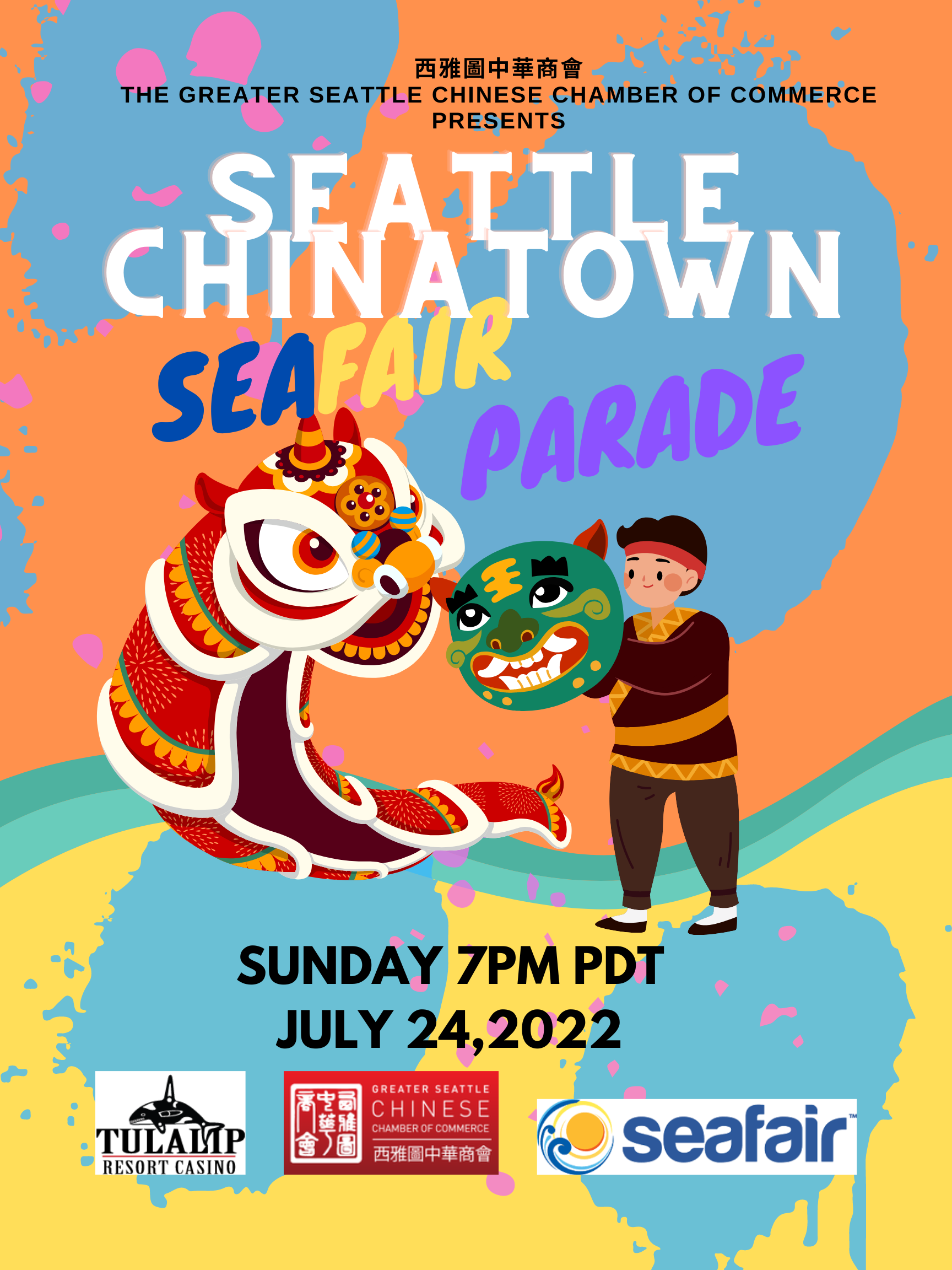 Seattle Chinatown Seafair Parade is Back! Ethnic Chamber of Commerce